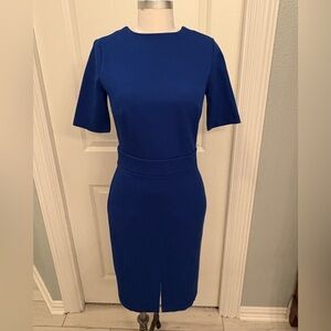 ANN TAYLOR Size 0, Sapphire Knit Sheath Dress, NWT